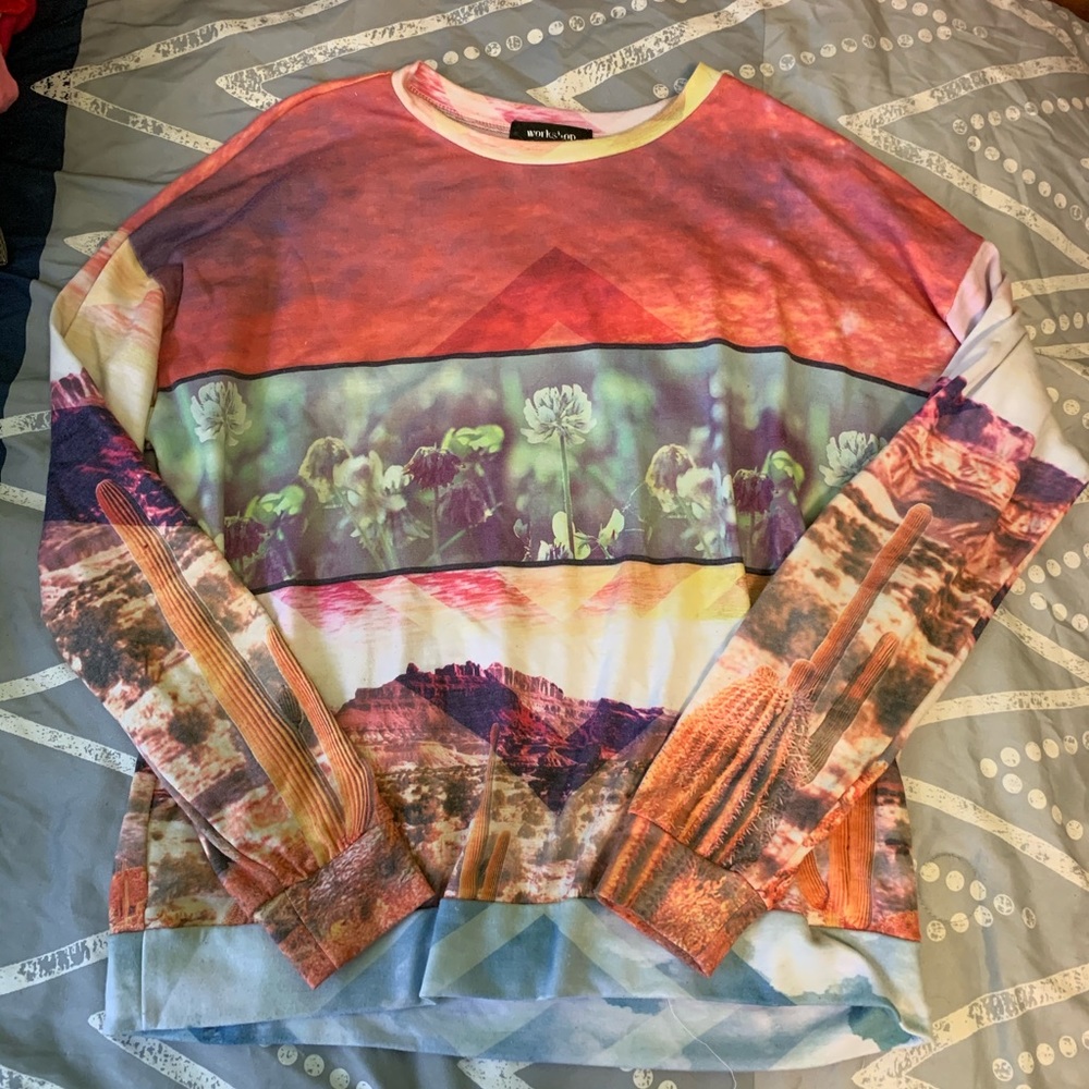 crop sweatshirt